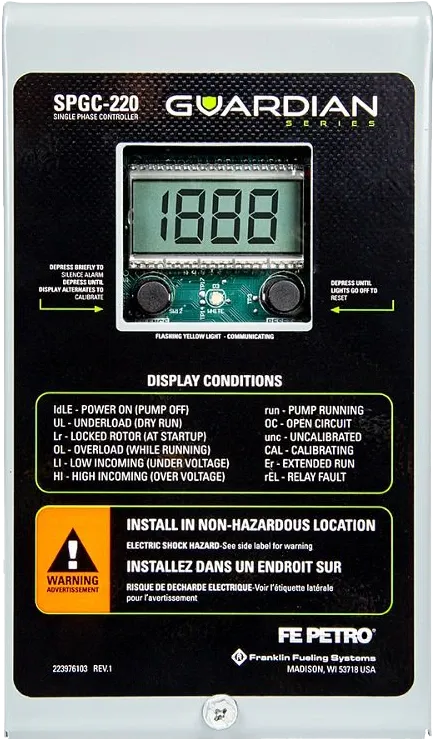FE&#x20;Petro&#xAE;&#x20;DHI&#x20;and&#x20;SPGC220&#x20;submersible&#x20;smart&#x20;control&#x20;box